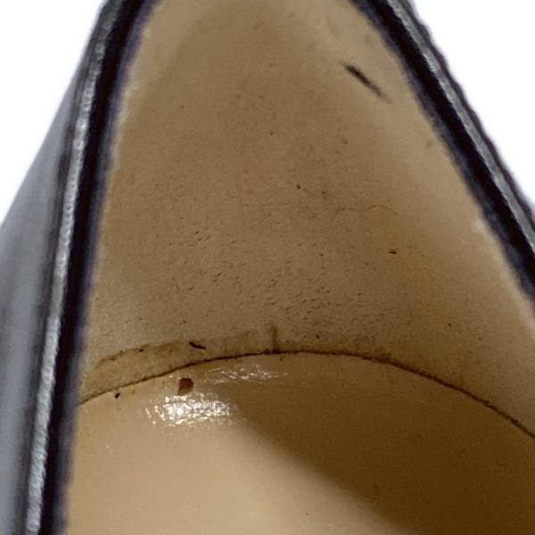 サルバトーレフェラガモ FERRAGAMO/SalvatoreFerragamo パンプス 7 B - レザー 黒 レディース 靴_画像9