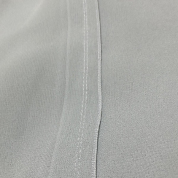 フォクシー FOXEY サイズ38 M 42409 - ライトブルー レディース ボウタイ/長袖/ひざ丈/シースルー ワンピース