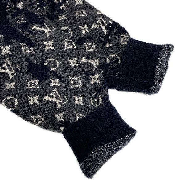 ルイヴィトン LOUIS VUITTON 長袖セーター/ニット サイズXXL XL RM211M ZMB HKN03W - ウール ダークネイビー メンズ カモフラ/クルーネック_画像7