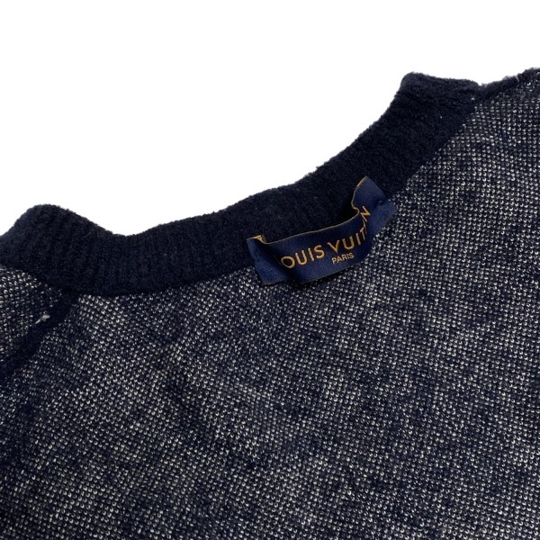 ルイヴィトン LOUIS VUITTON 長袖セーター/ニット サイズXXL XL RM211M ZMB HKN03W - ウール ダークネイビー メンズ カモフラ/クルーネック_画像8