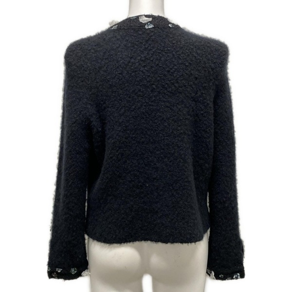 シャネル CHANEL サイズ36 S P73488 - カシミヤ、シルク 黒 レディース ジャケット_画像2