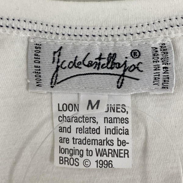  Castelbajac Castelbajac короткий рукав футболка размер M - белый × желтый × мульти- женский вырез лодочкой /Tweety прекрасный товар tops 