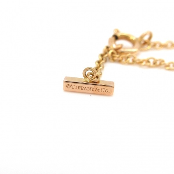 磨き済み■ティファニー TIFFANY&Co. ブレスレット Tスマイルブレスレット K18PG×ダイヤモンド アクセサリー（腕）