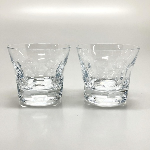 バカラ Baccarat ペアグラス ベルーガ クリア 新品同様 食器