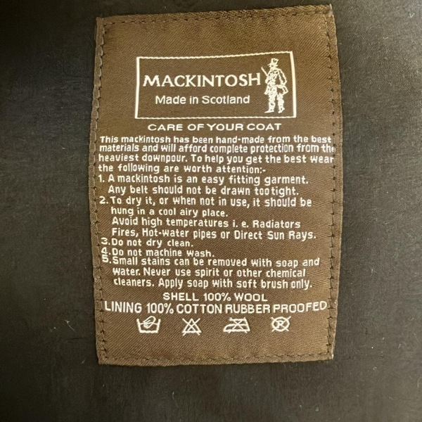 オールドイングランド OLD ENGLAND サイズ36 S - 黒×白 レディース 長袖/千鳥格子柄/春 コート_画像4