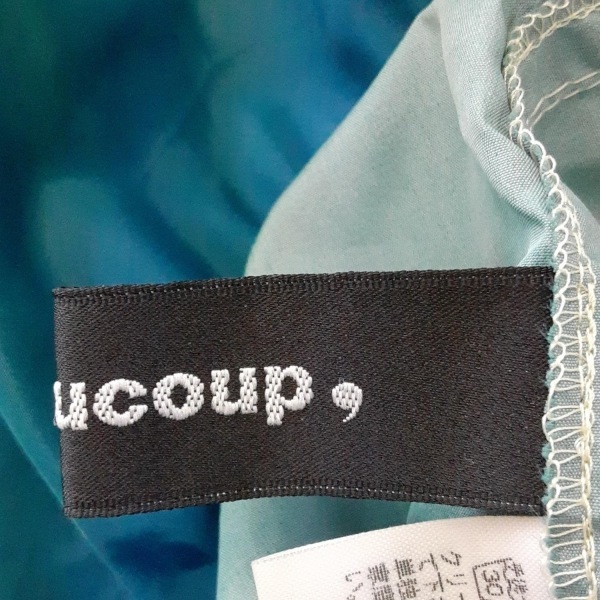 メルシーボークー mercibeaucoup ブルゾン サイズ3 L - イエロー×ライトブルー メンズ 長袖/ジップアップ/オールシーズン 美品 ジャケット_画像4