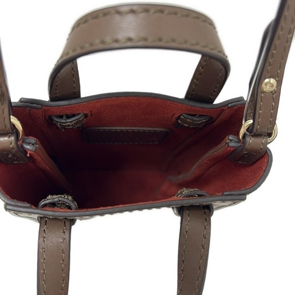  Furla FURLA сумка на плечо mia стерео лакросс корпус Mini сумка кожа темно-коричневый смартфон небольшая сумочка / ремешок съемный / наклонный ..