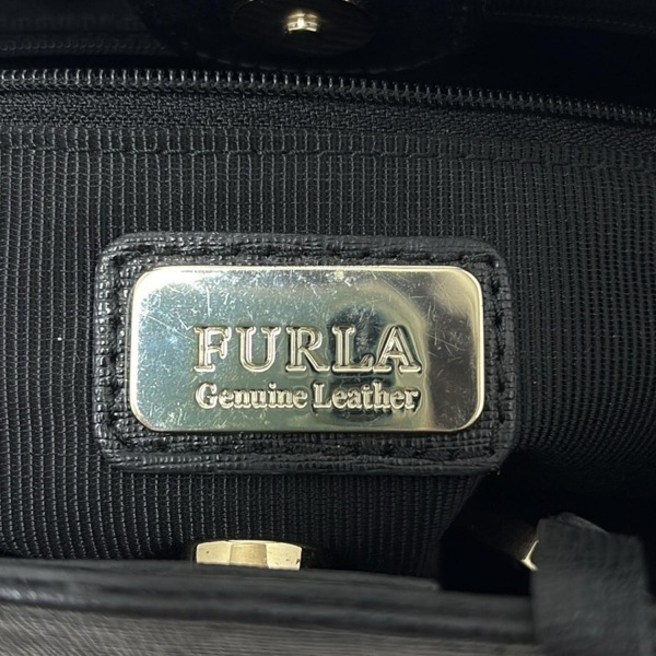 フルラ FURLA トートバッグ G6846 リンダ ミニ レザー 黒 バッグ_画像8