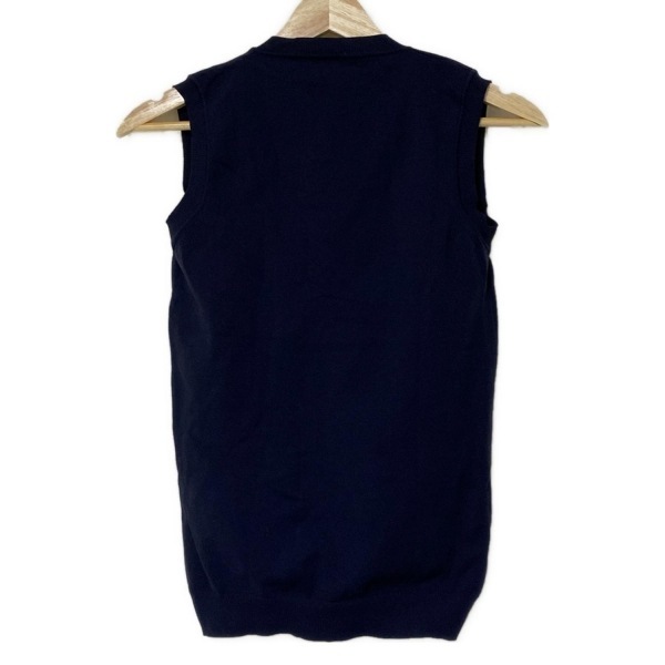 ミュウミュウ miumiu ノースリーブセーター/ニット サイズ40 M - ダークネイビー レディース Vネック 美品 トップス_画像2