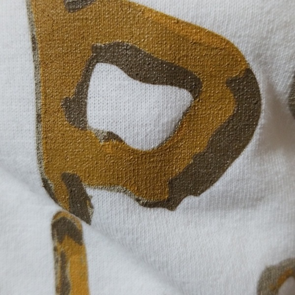 モンベル mont-bell 半袖Tシャツ サイズS - 白×ブラウン レディース クルーネック 美品 トップス_画像7