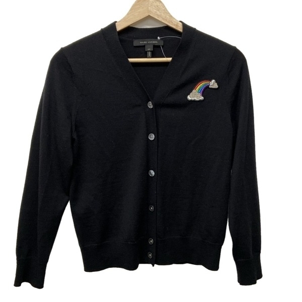  Mark Jacobs MARC JACOBS кардиган размер S/P S - чёрный × серый × мульти- женский длинный рукав прекрасный товар tops 