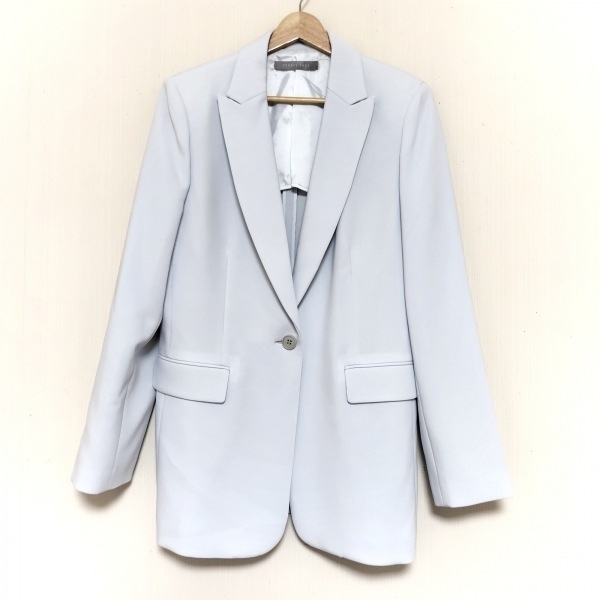 セオリーリュクス theory luxe サイズ40 M - ライトブルー レディース 長袖/春/秋 美品 ジャケット_画像1