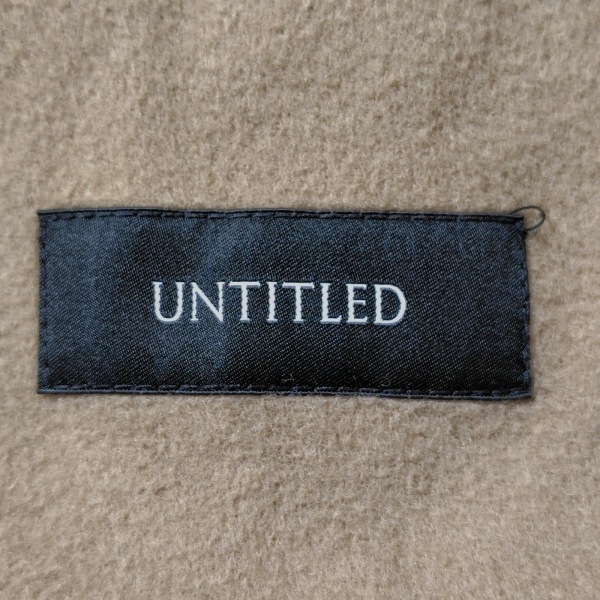 アンタイトル UNTITLED - ベージュ レディース 長袖/秋/冬 コート_画像3