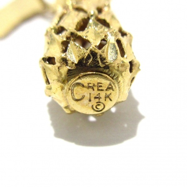 ノーブランド Unbranded ペンダントトップ K14YG 総重量2.0g/パイナップル アクセサリー（他）_画像3