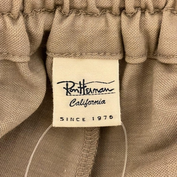ロンハーマン Ron Herman パンツ サイズS - ベージュ レディース フルレングス/ウエストゴム ボトムス_画像3