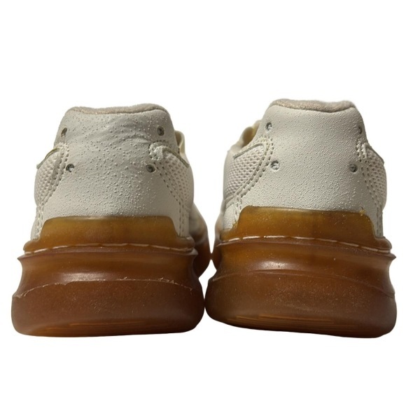 イッセイミヤケ ISSEYMIYAKE スリッポン S - 白×アイボリー レディース メッシュ 美品 靴_画像3