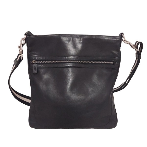 バリー BALLY ショルダーバッグ - レザー 黒 バッグ_画像1