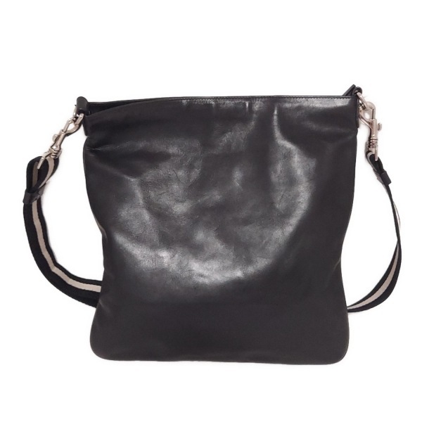 バリー BALLY ショルダーバッグ - レザー 黒 バッグ_画像3