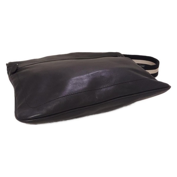 バリー BALLY ショルダーバッグ - レザー 黒 バッグ_画像4