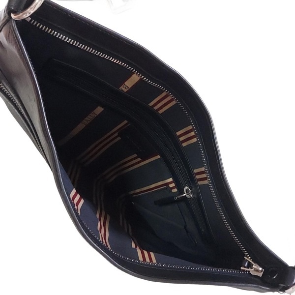 バリー BALLY ショルダーバッグ - レザー 黒 バッグ_画像7