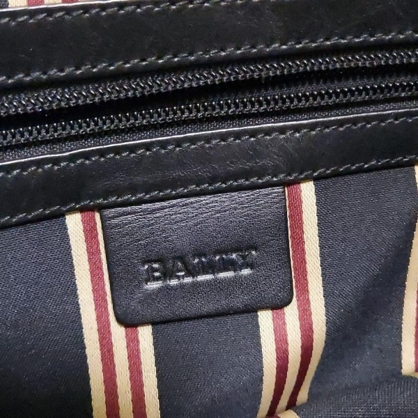 バリー BALLY ショルダーバッグ - レザー 黒 バッグ_画像8