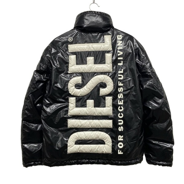 ディーゼル DIESEL ブルゾン サイズX S - 黒 ユニセックス リバーシブル/中綿/冬物 美品 ジャケット_画像2