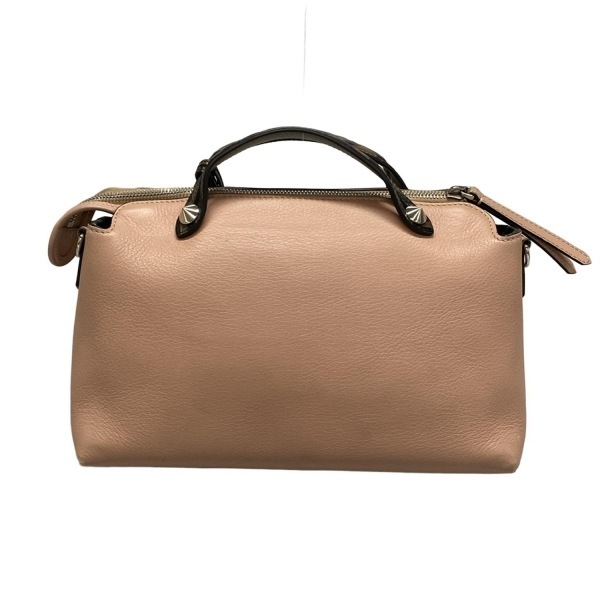 フェンディ FENDI ハンドバッグ 8BL146 バイザウェイ レザー ピンクベージュ×ブラウン×黒 バッグ_画像3