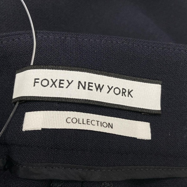  Foxey New York FOXEY NEW YORK брюки размер 38 M 39605 - темный темно-синий женский полный length /COLLECTION прекрасный товар низ 