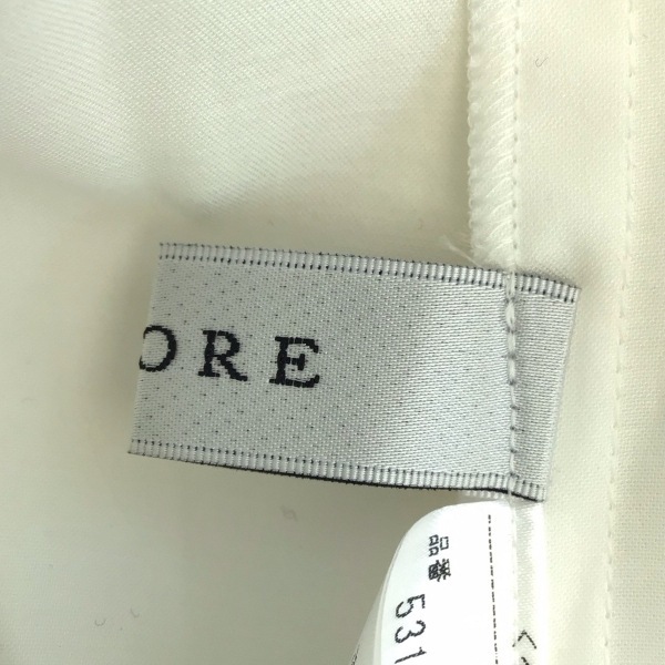  Adore ADORE туника размер 38 M - белый женский вырез лодочкой / короткий рукав / лента / гонки прекрасный товар One-piece 