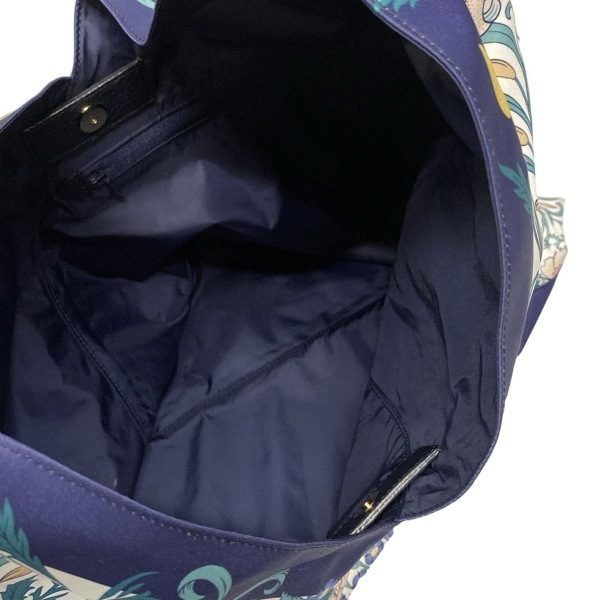 マッキントッシュロンドン MACKINTOSH LONDON ショルダーバッグ - レザー 白×グリーン×マルチ 花柄/フラワー/エコバッグ バッグ_画像6