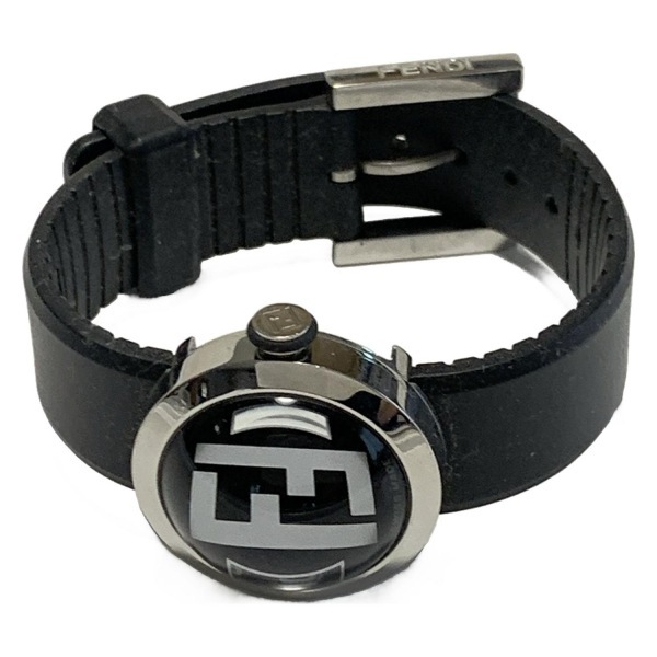 FENDI(フェンディ) 腕時計 ブースラ 8010L レディース 黒×シルバー_画像2