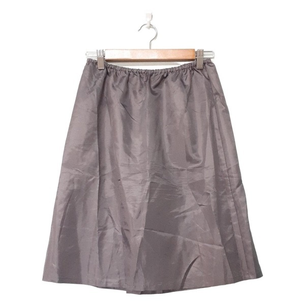 レリアン Leilian サイズ11 M - ライトパープル×ダークグレー×マルチ レディース 長袖/ロング 美品 ワンピース_画像8