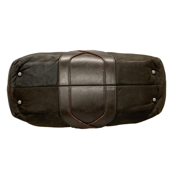 ロエベ LOEWE ハンドバッグ - レザー ダークブラウン×レッド×ピンク バッグ_画像5