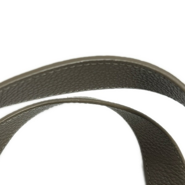 アンコキーヌ Anne Coquine トートバッグ - レザー、ムートン ベージュ×ダークブラウン 美品 バッグ_画像6