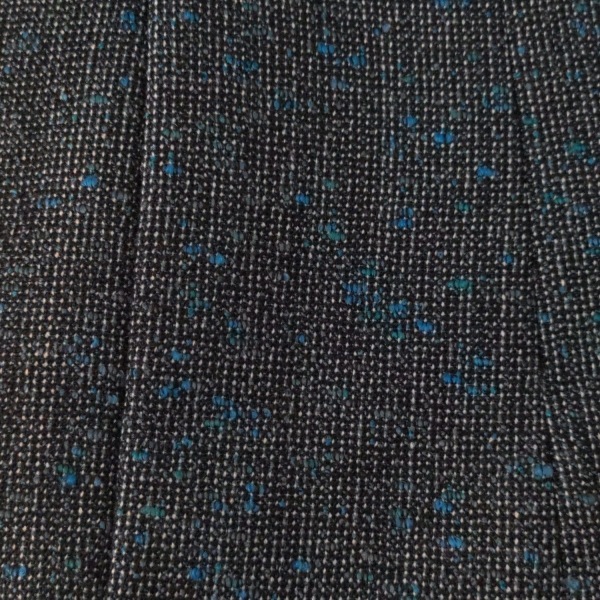 レリアン Leilian スカートスーツ - ブルー×黒×白 レディース ツイード/コサージュ付き 美品 レディーススーツ_画像6