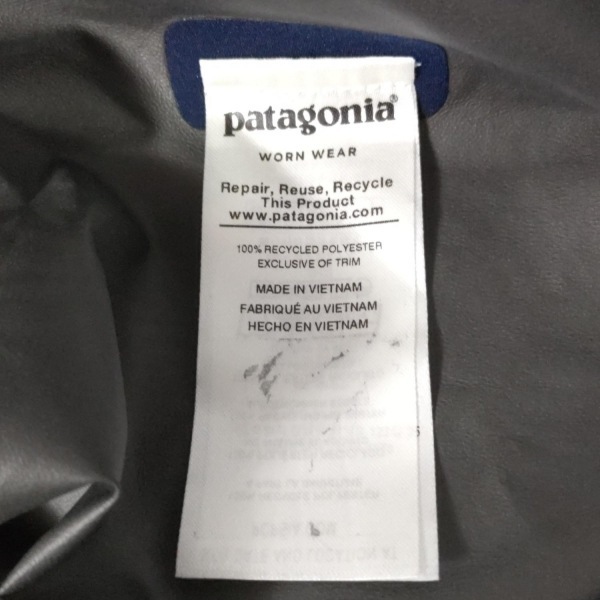 パタゴニア Patagonia ブルゾン サイズS - ネイビー メンズ 長袖/ジップアップ/春/秋 ジャケット_画像4