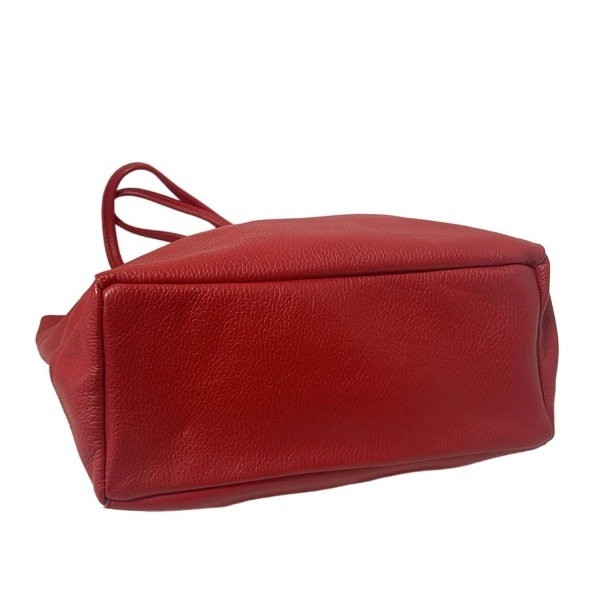 ペレボルサ Borse in Pelle トートバッグ - レザー レッド バッグ_画像4