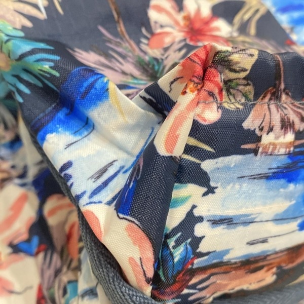 レスポートサック LESPORTSAC リュックサック/バックパック - ネイビー×ダークブラウン×マルチ 花柄 バッグ_画像5