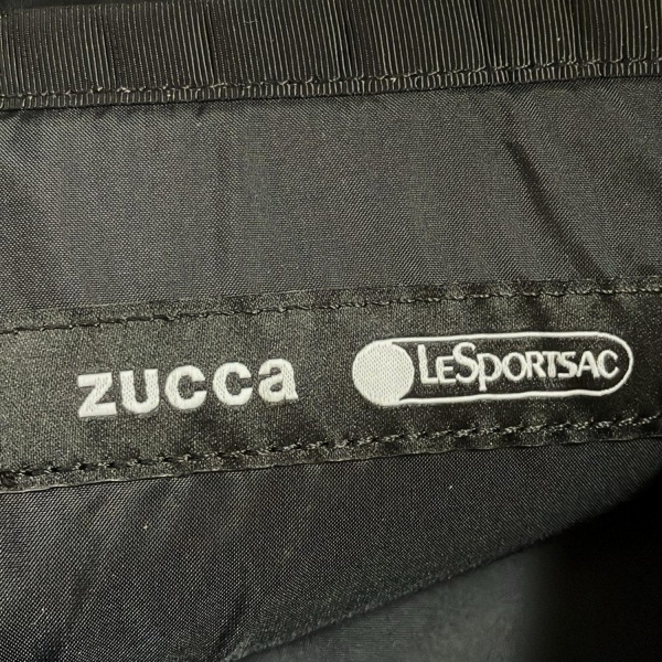 レスポートサック LESPORTSAC リュックサック/バックパック ランダムテープ バックパック 黒 ZUCCAコラボ 美品 バッグ_画像8