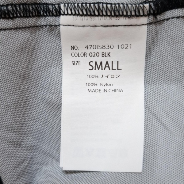 ナゴンスタンス nagonstans ブルゾン サイズS - 黒 レディース 長袖/ジップアップ/春/秋 ジャケット_画像4
