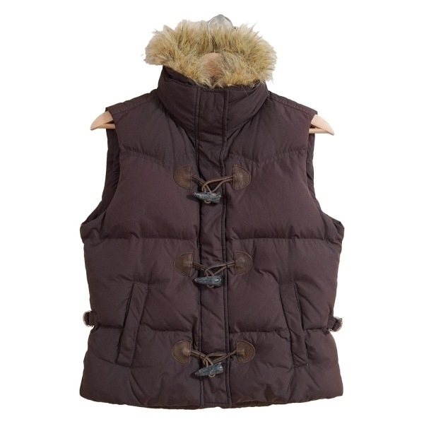 ラルフローレン RalphLauren ダウンベスト サイズS - ダークブラウン レディース 秋/冬 ジャケット_画像1