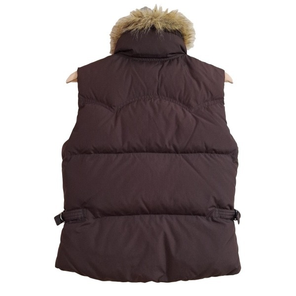 ラルフローレン RalphLauren ダウンベスト サイズS - ダークブラウン レディース 秋/冬 ジャケット_画像2