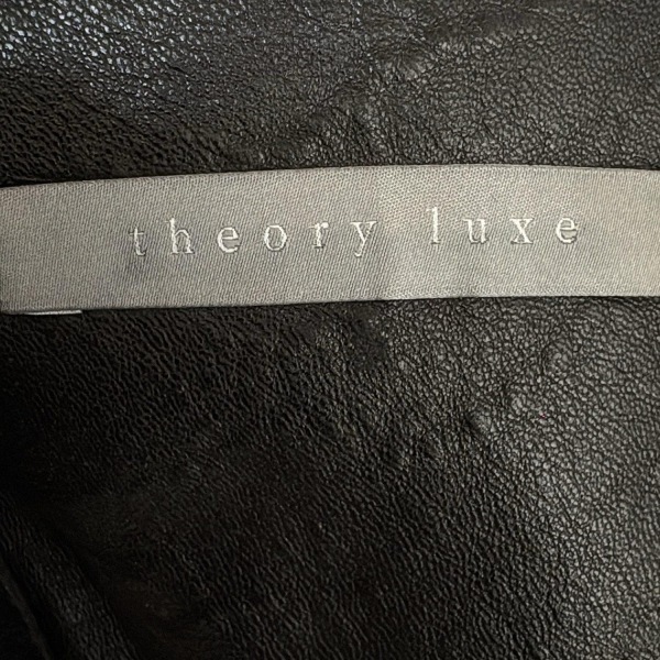 セオリーリュクス theory luxe サイズ38 M - 黒 レディース 長袖/ムートン/冬 コート_画像3