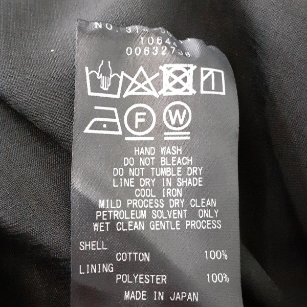 シップス SHIPS 黒 レディース ギャザー 美品 ワンピース_画像6