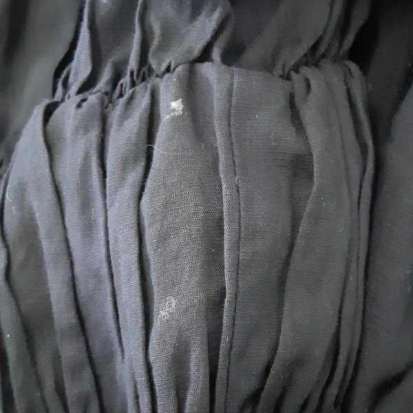 シップス SHIPS 黒 レディース ギャザー 美品 ワンピース_画像8