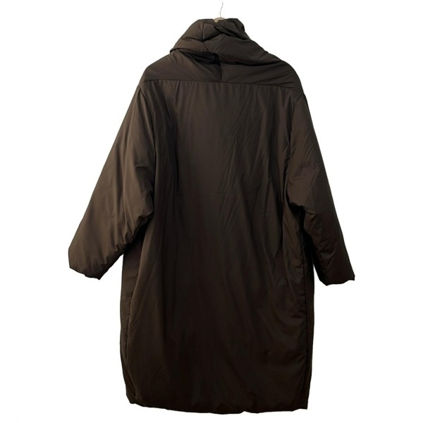 ミズイロインド mizuiro ind ダウンコート - ダークブラウン レディース 長袖/冬 美品 コート_画像2