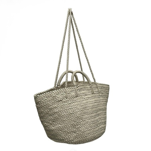 アエタ Aeta トートバッグ - レザー アイボリー 2way/編み込み バッグ_画像2