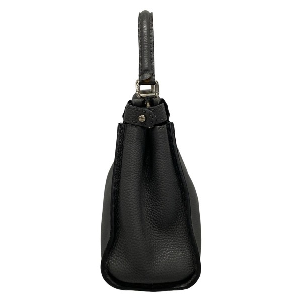 フェンディ FENDI ハンドバッグ 8BN290-Q0J ピーカブーアイコニックミディアム/セレリア レザー ダークグレー バッグ_画像4