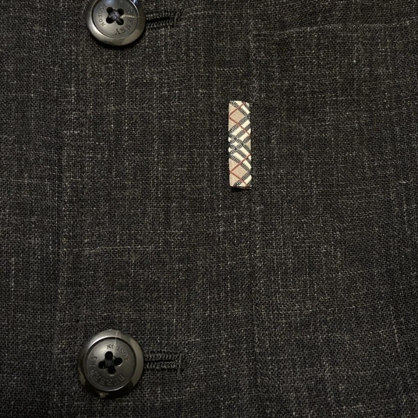 バーバリーロンドン Burberry LONDON サイズM - ダークグレー メンズ 長袖/春/夏 ジャケット_画像6