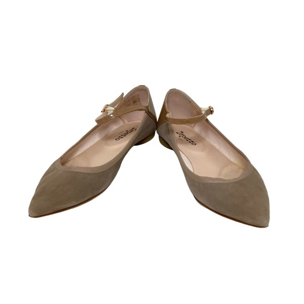 レペット repetto フラットシューズ 40 - レザー ピンクベージュ レディース 靴_画像2